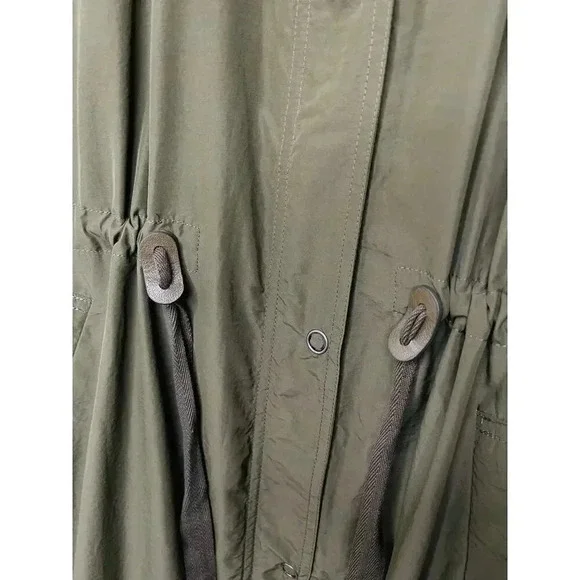 Free People Wind swept jacket size L Wild sage green - Picture 12 of 14